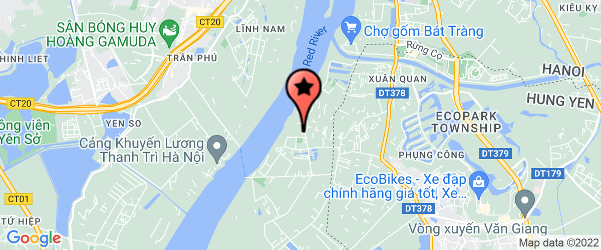 Bản đồ đến địa chỉ Chi Nhánh Gia Lâm - Công Ty TNHH Thương Mại Và Dịch Vụ Traco