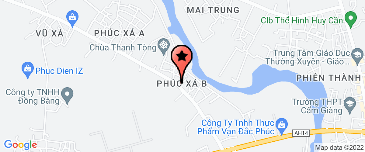 Map to Chung Mo Vn Design and Garment Company Limited - Hai Duong Branch