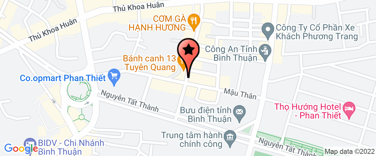 Bản đồ đến địa chỉ Công Ty TNHH Sản Xuất - Thương Mại Minh Đại Dương