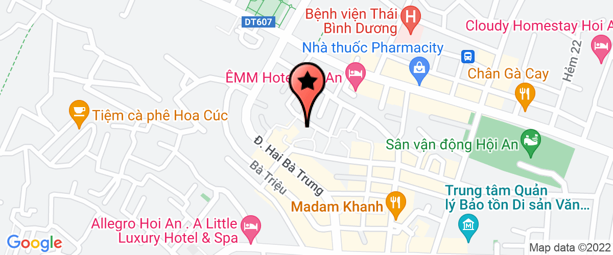 Bản đồ đến địa chỉ Công Ty TNHH Một Thành Viên Nhật Quang Hội An