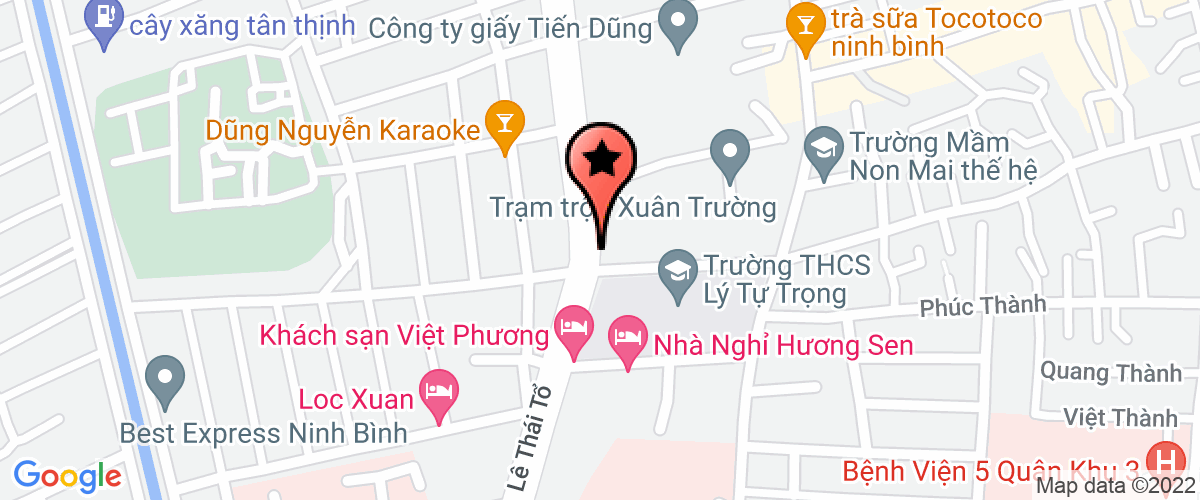 Bản đồ đến địa chỉ Công Ty TNHH Huy Trịnh