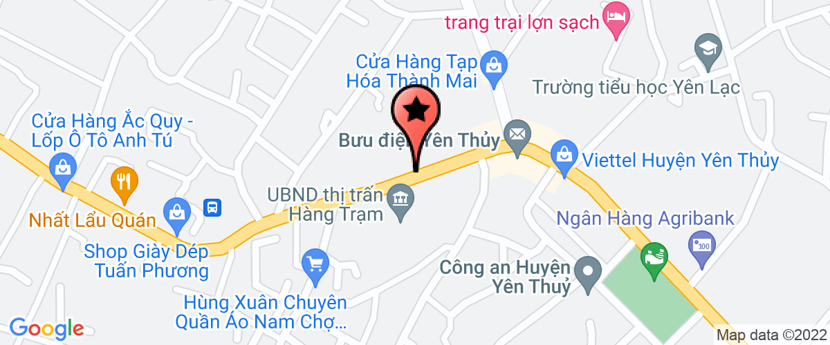 Bản đồ đến địa chỉ Toà án nhân dân huyện Yên Thuỷ
