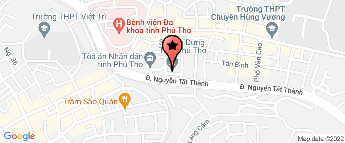 Bản đồ đến địa chỉ Sở Tư Pháp tỉnh Phú Thọ