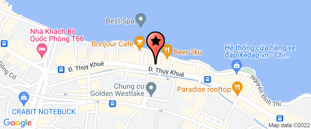 Map to Duc Thanh Tourist Traveling and Trading Company Limited