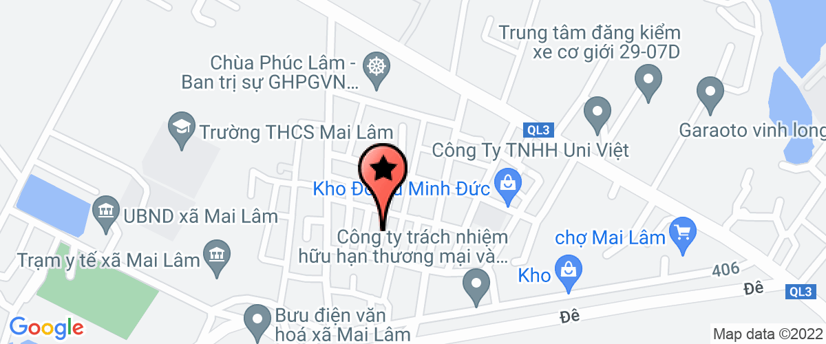 Map to Vietnam Organic Essential Oil Joint Stock Company
