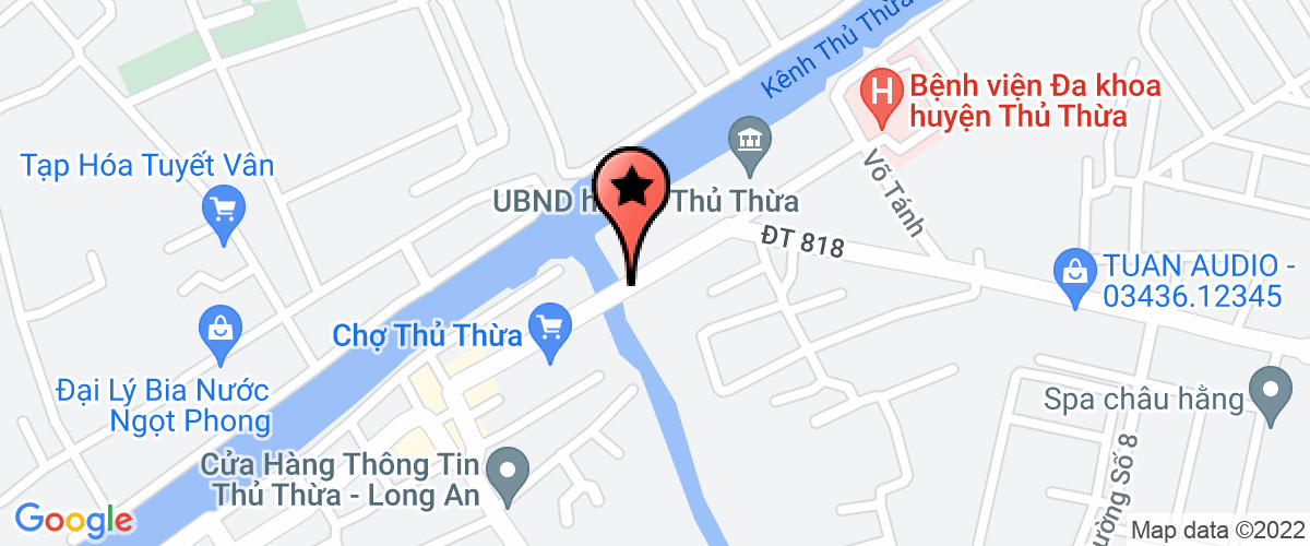 Bản đồ đến địa chỉ Phòng giáo dục huyện Thủ Thừa