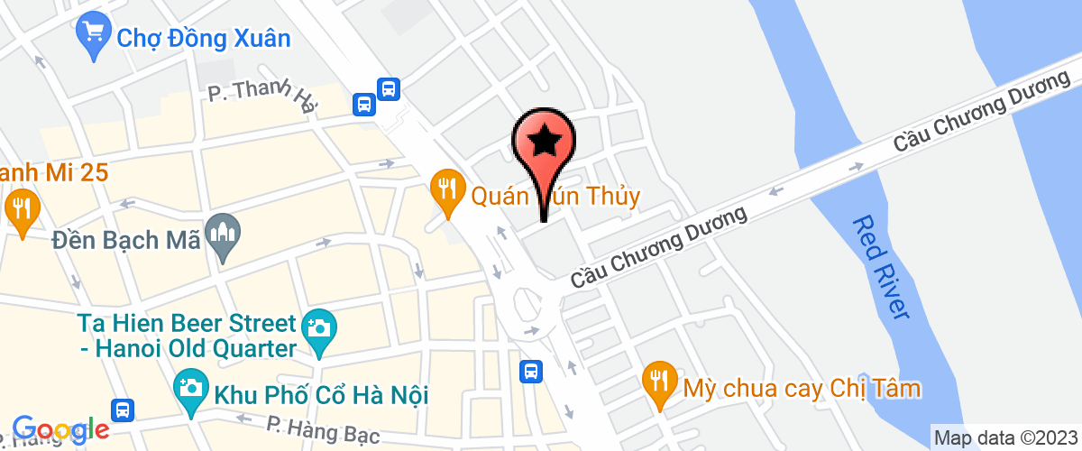 Bản đồ đến địa chỉ Chi Nhánh - Công Ty CP Đầu Tư Xây Dựng Thuận An 2 Tại Hà Nội