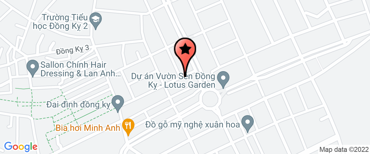 Bản đồ đến địa chỉ Công Ty TNHH A Xian