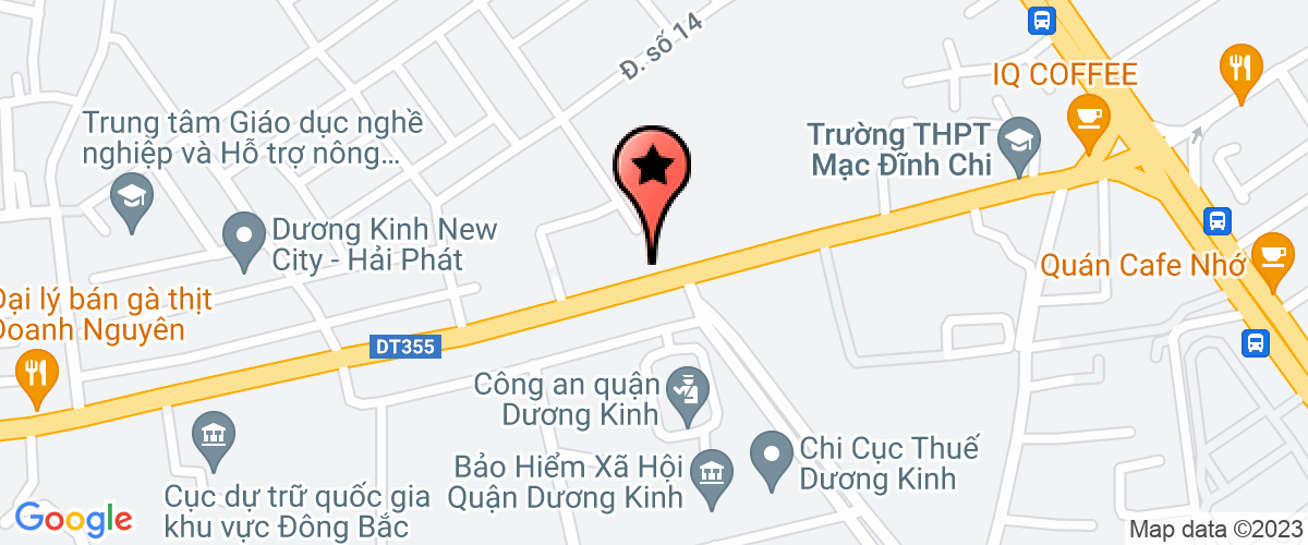 Map to Tico Vietnam Electronics Limited Company