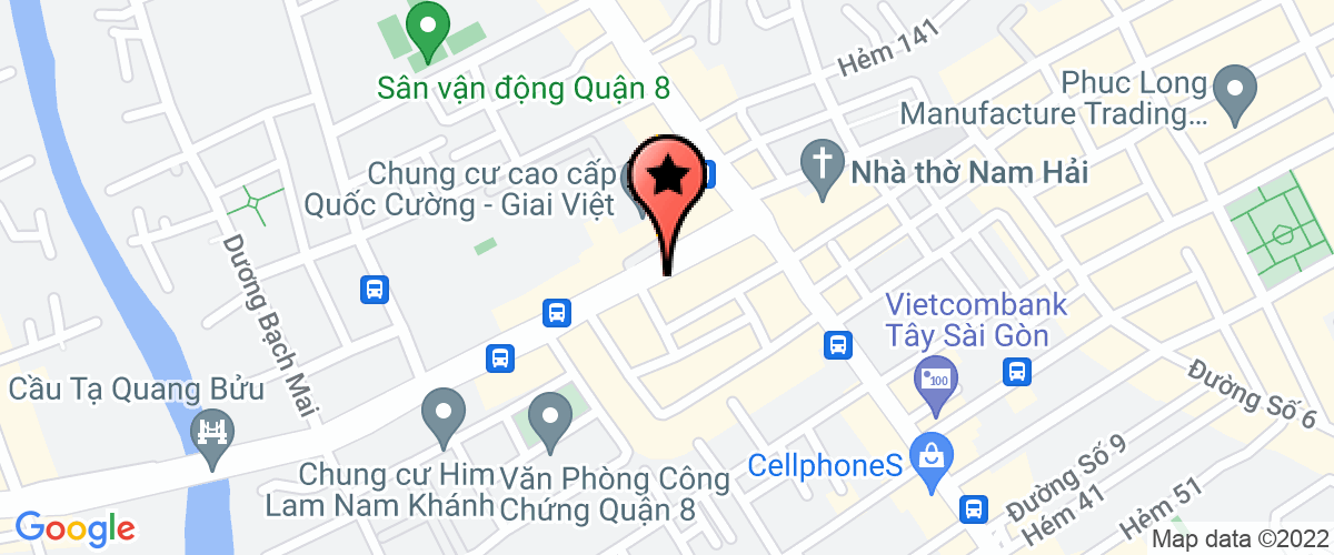 Bản đồ đến địa chỉ Công Ty Cổ Phần Đầu Tư Thắng Lợi Nam Sài Gòn