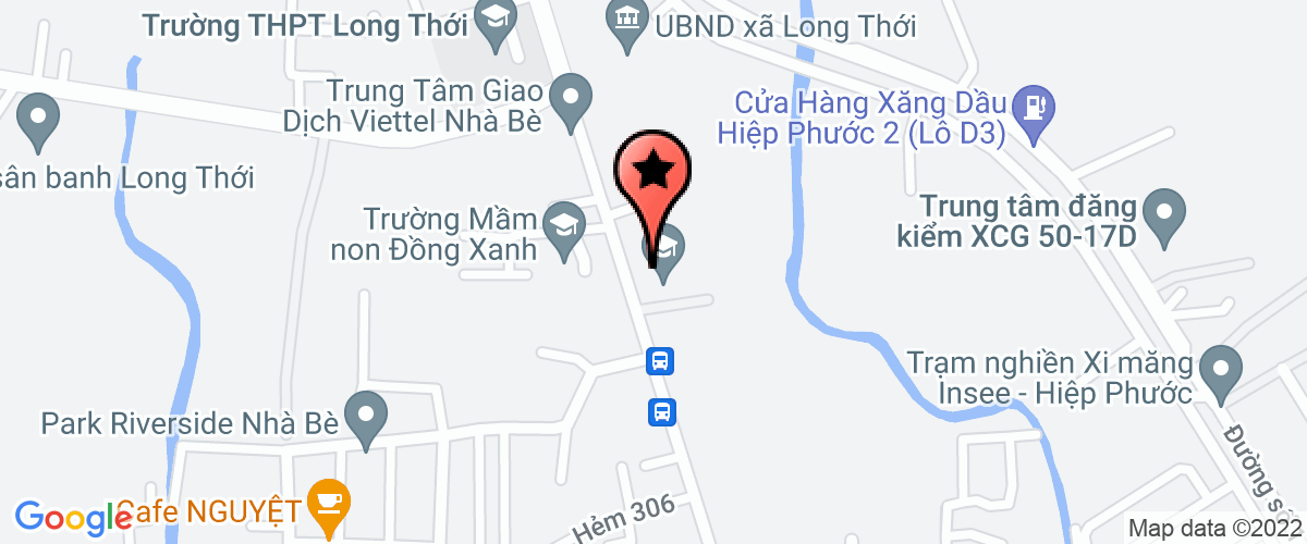 Map to Trung Tin Trading Construction Production Company Limited