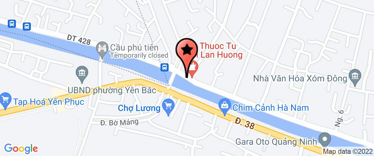 Map to N0.1 Nam Phuong Investment Construction Trading Joint Stock Company