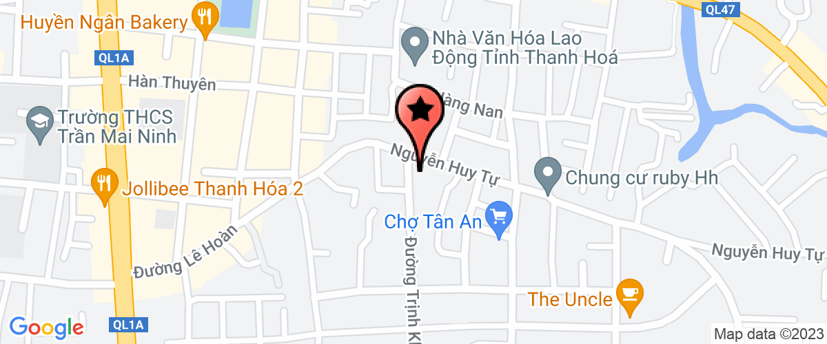 Bản đồ đến địa chỉ Công Ty TNHH Đc Trần Đình Hùng