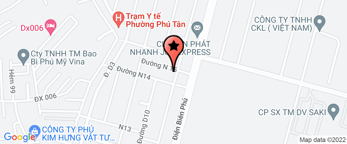 Bản đồ đến địa chỉ Công Ty TNHH TM DV Mút Xốp Thụy Phong
