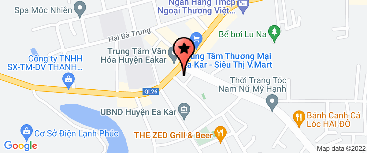 Bản đồ đến địa chỉ Công Ty TNHH Đại Cát Đắk Lắk