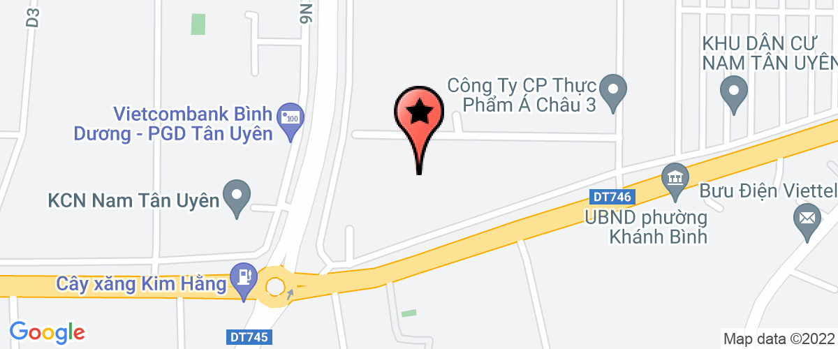 Map to Vietnam Xin Yuan Wood Industry Company Limited