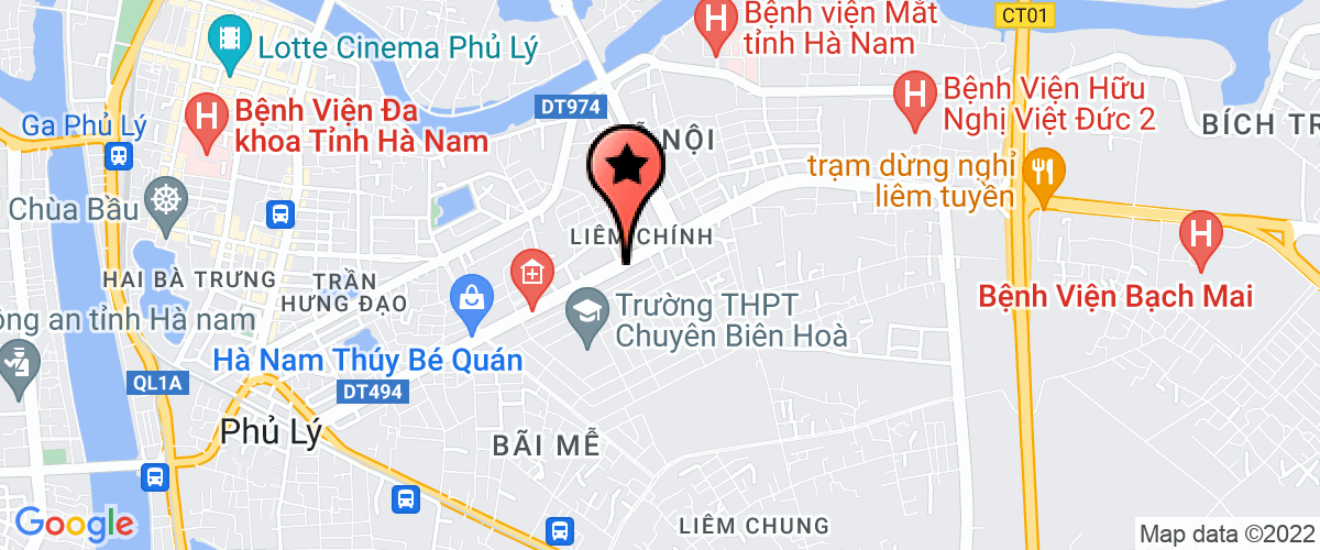Map to Dong Tam Constructing Industry Company Limited