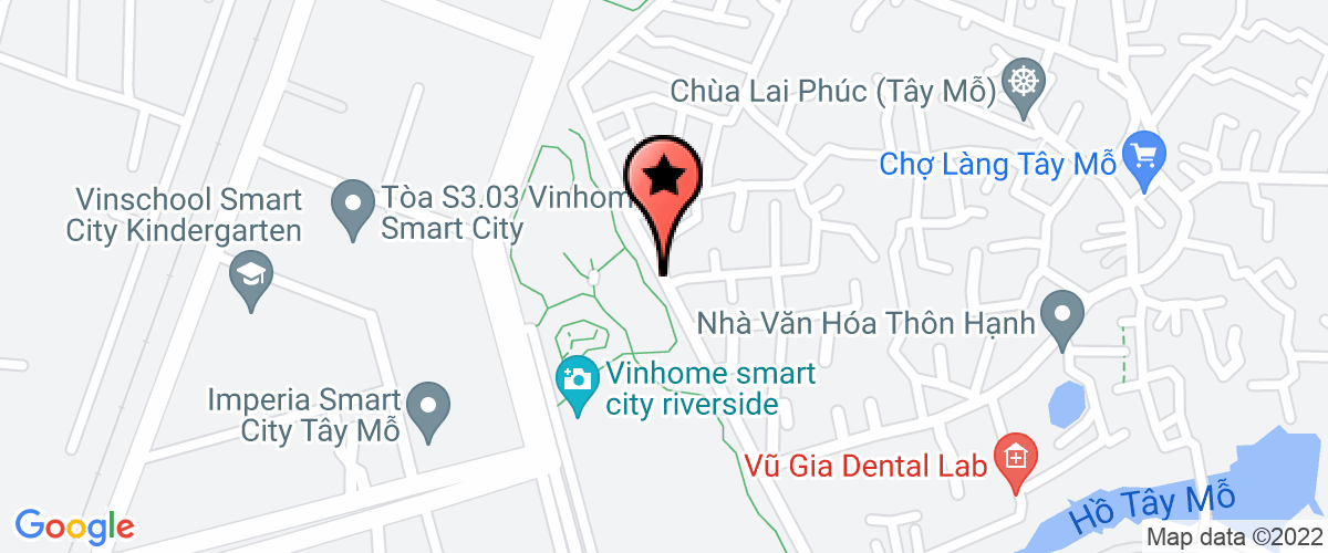 Map to Vietnam An Nutritions Pharmaceutical and Medical Equipment Company Limited