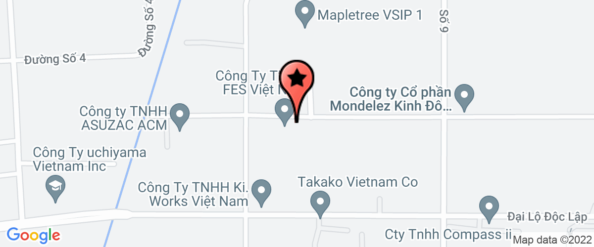 Bản đồ đến địa chỉ Công Ty TNHH HYUN DAE SM VINA