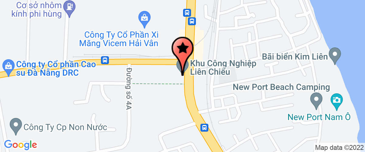 Map to Kinh Bac – Da Nang Investment Co., Ltd