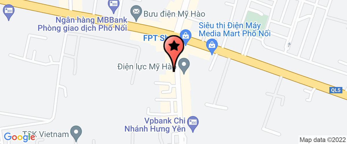 Map to Lac Hong Phuc Investment Development Joint Stock Company