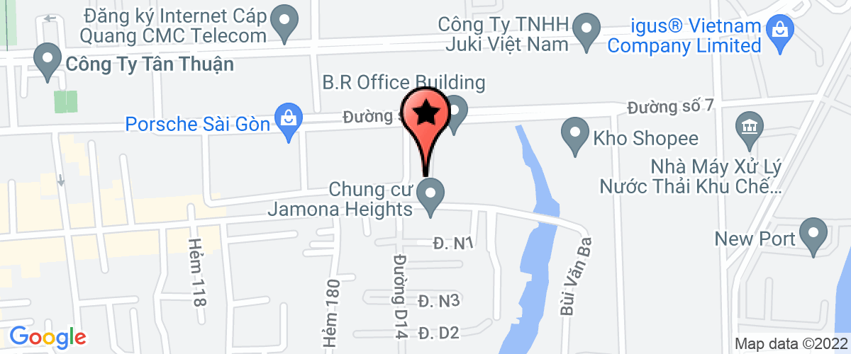 Bản đồ đến địa chỉ Công Ty TNHH Khách Sạn Tinano