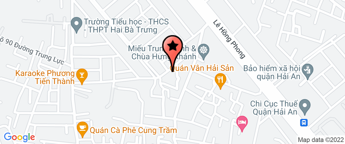 Bản đồ đến địa chỉ Công Ty TNHH Đại Lý Hàng Hải Thiên Hà Xanh
