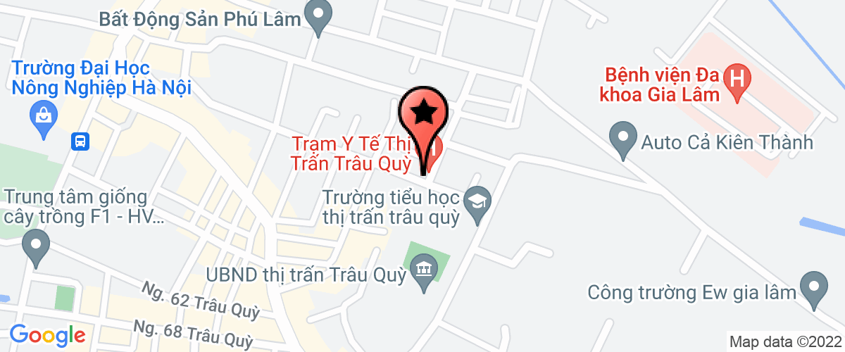 Map to Tung Cuong Tradinh Development and Investment Joint Stock Company