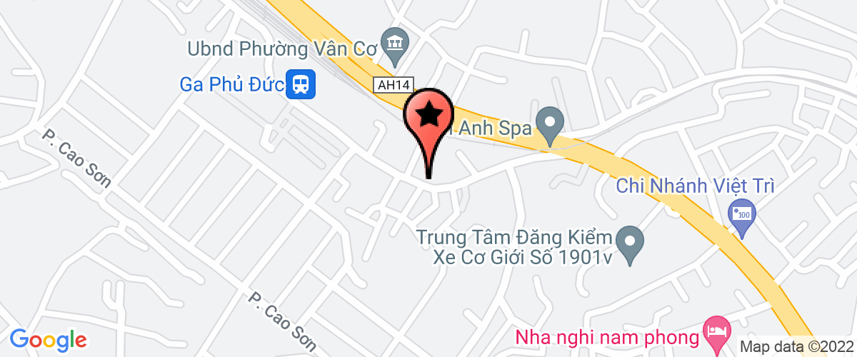 Bản đồ đến địa chỉ Công Ty TNHH Gia Long Việt Trì