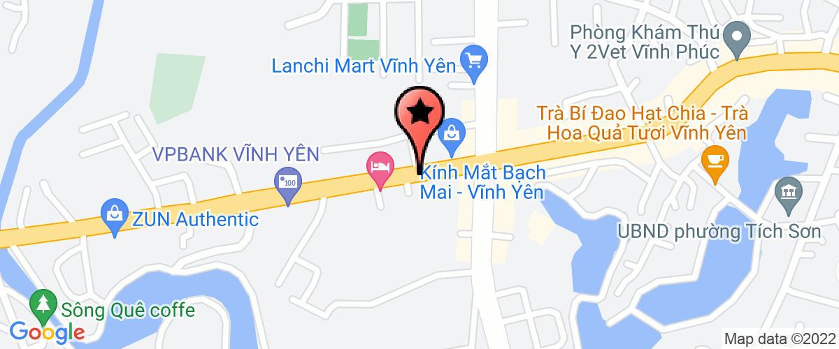 Map to Qsa - Tam Nhat Investment & Trading Joint Stock Company