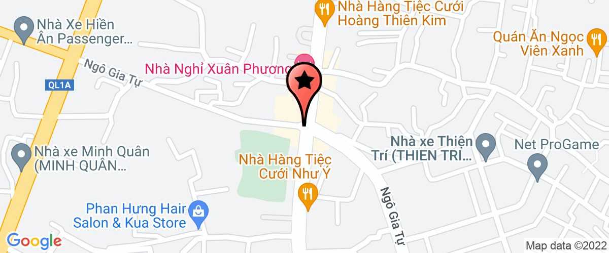 Map to Phan Rang Wine Company Limited