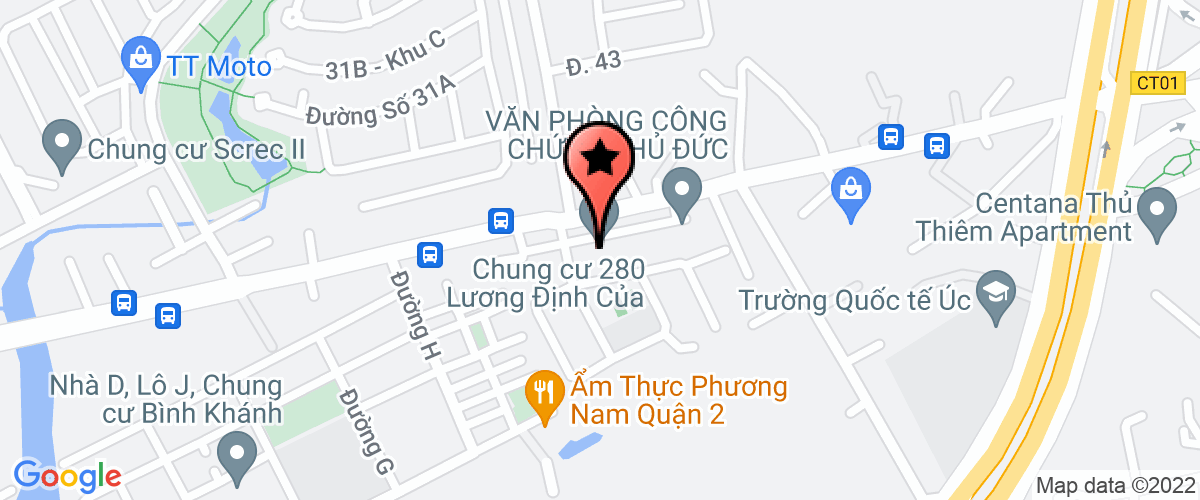 Bản đồ đến địa chỉ Cty TNHH Một Thành Viên Trịnh Vĩnh Khang