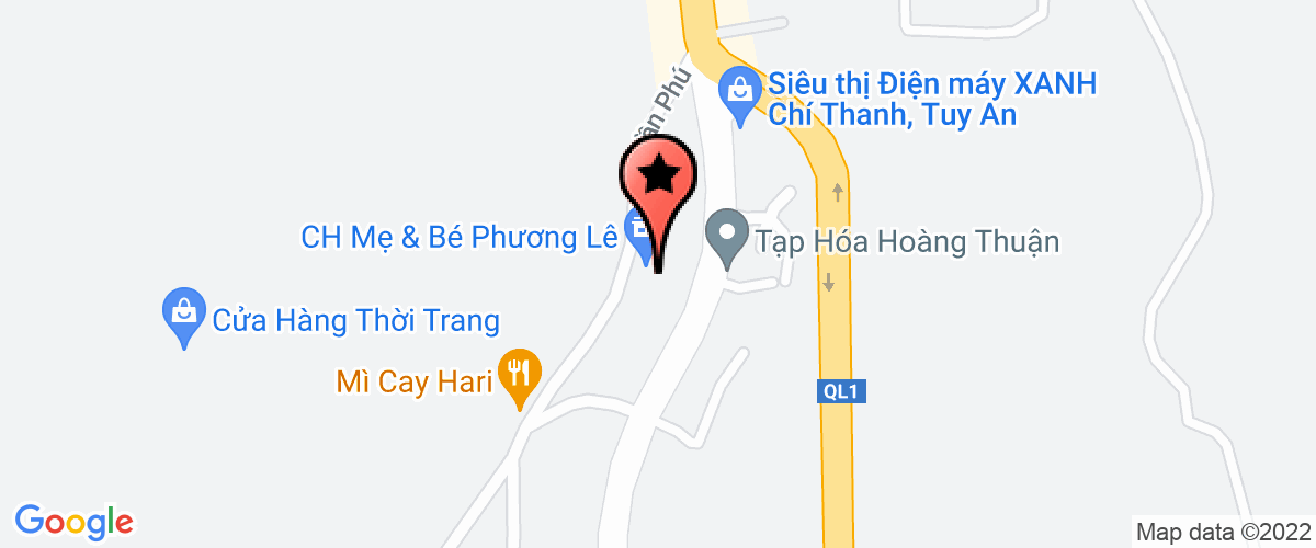 Bản đồ đến địa chỉ Công Ty TNHH Hương Nông