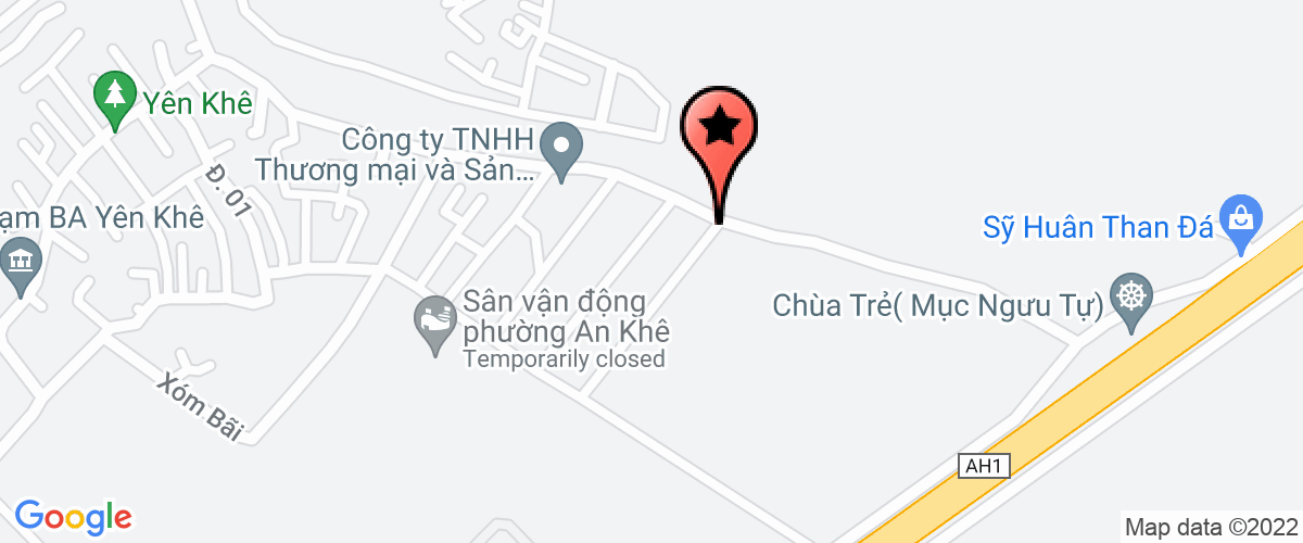 Bản đồ đến địa chỉ Công Ty TNHH TM & DV Thành Huy