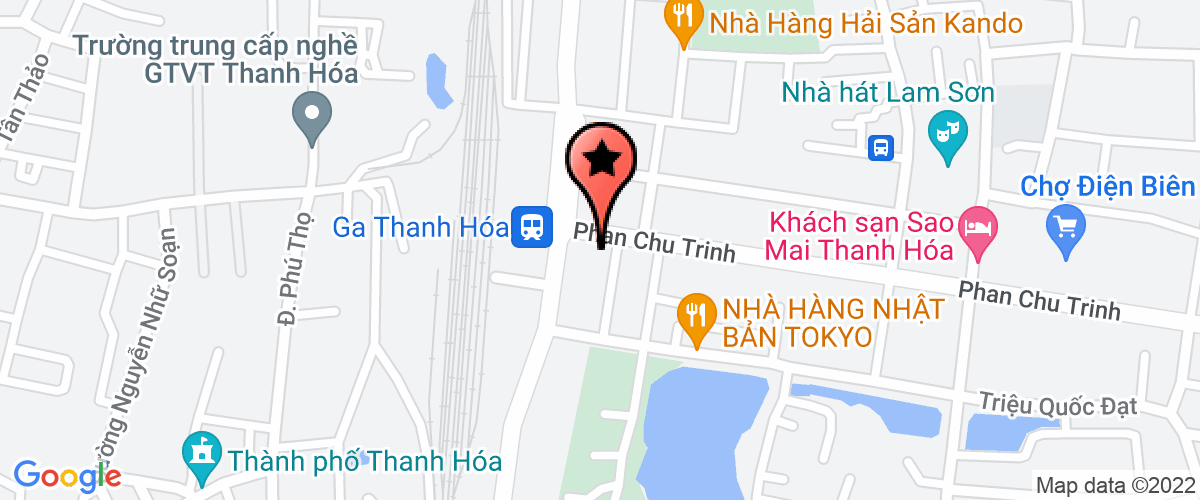 Map to Thanh Hoa Education Joint Stock Company
