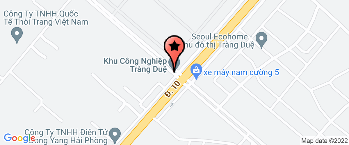 Bản đồ đến địa chỉ Dongsung Finetec Co.,Ltd thầu phụ TH việc thi công hạng mục tấm ốp thuộc công việc XD dự án NM LG...