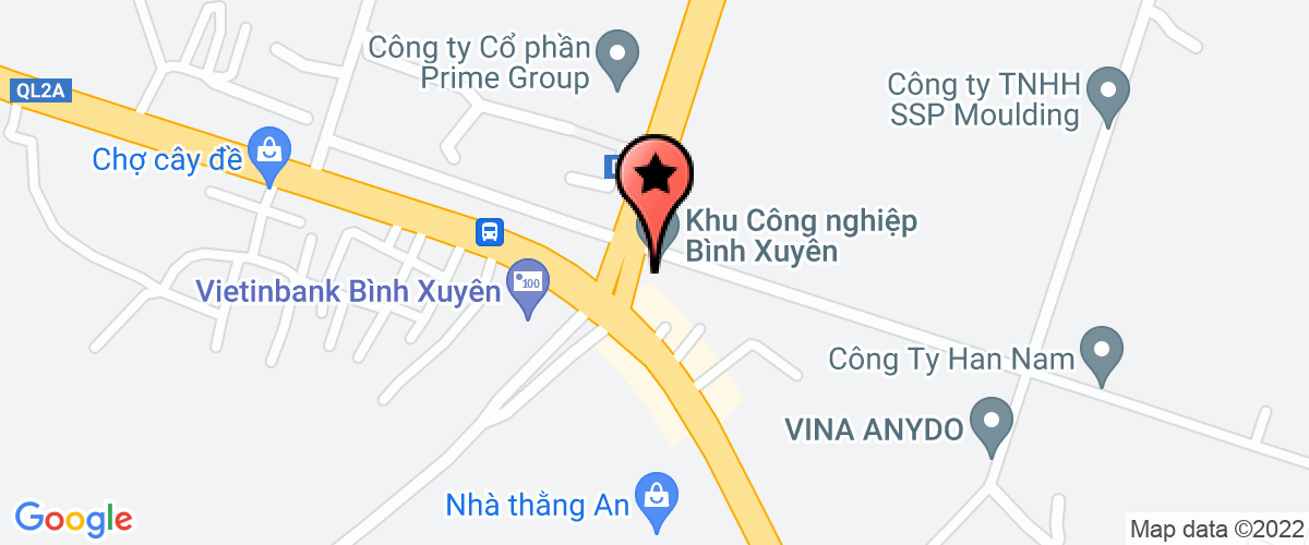 Map to H&i Technology Vietnam Company Limited