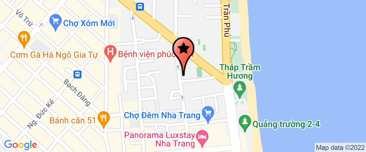 Bản đồ đến địa chỉ Công Ty TNHH 5 Sao Nha Trang