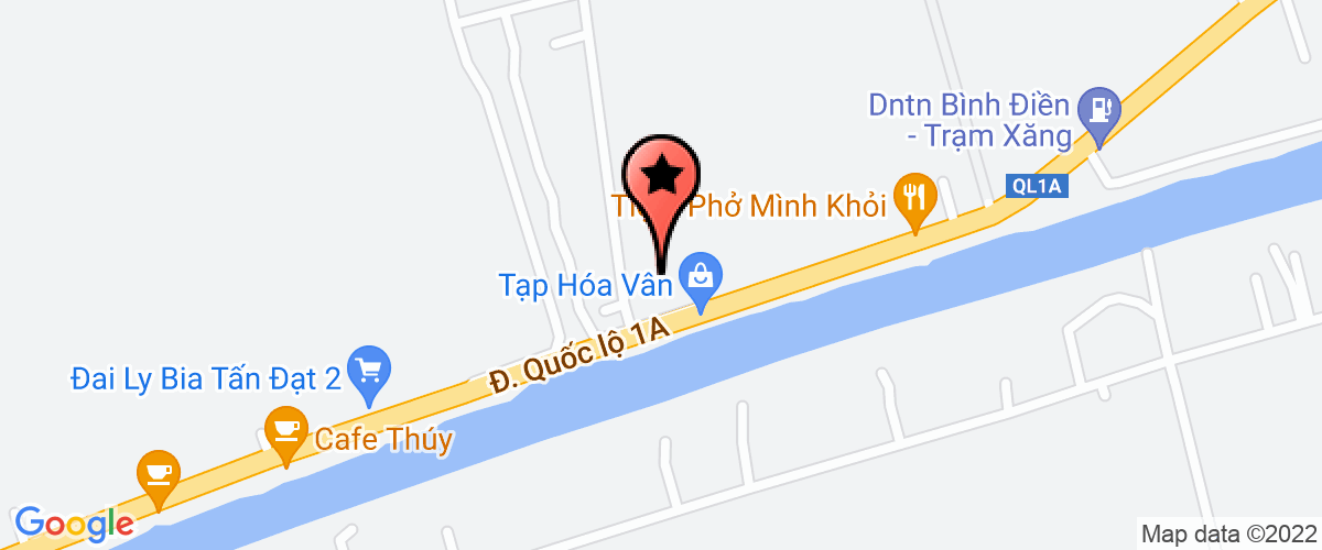 Map to Quoc Lap Seafood Joint Stock Company