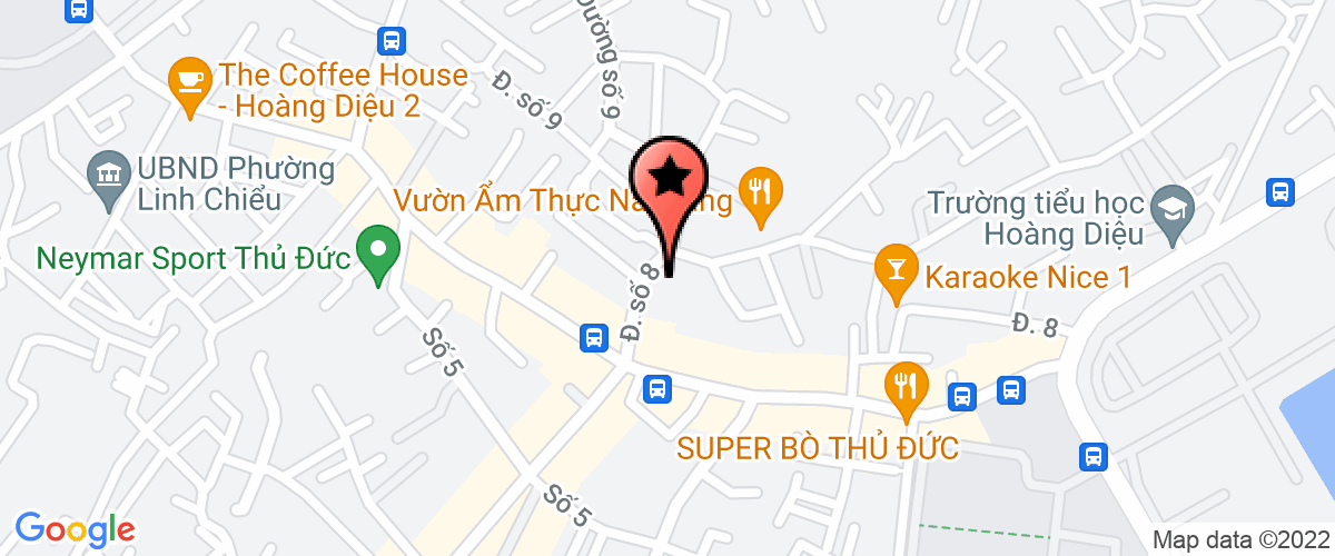 Map to Binh An Burial Service Company Limited