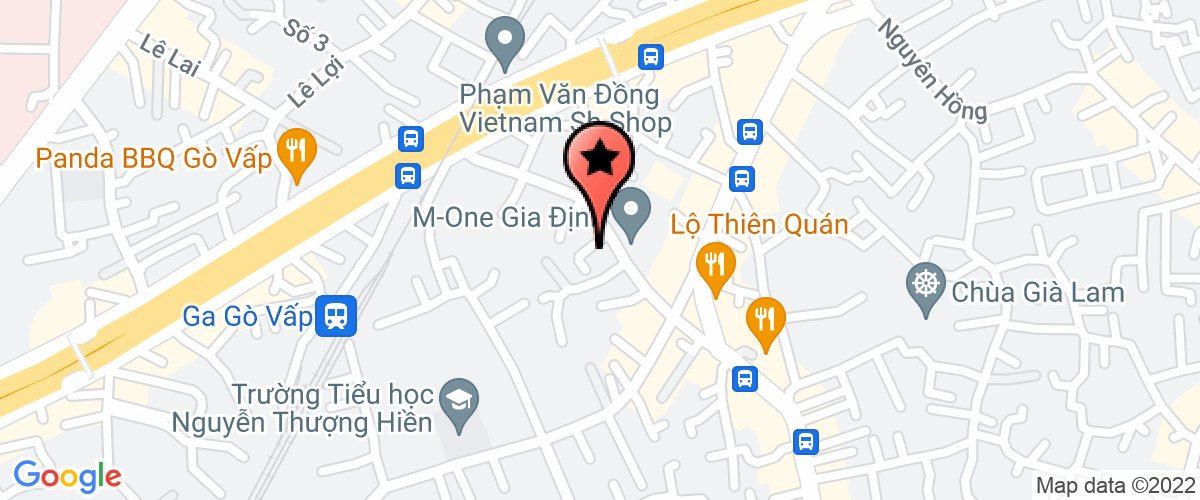 Map to Dia Bao Land Investment Joint Stock Company