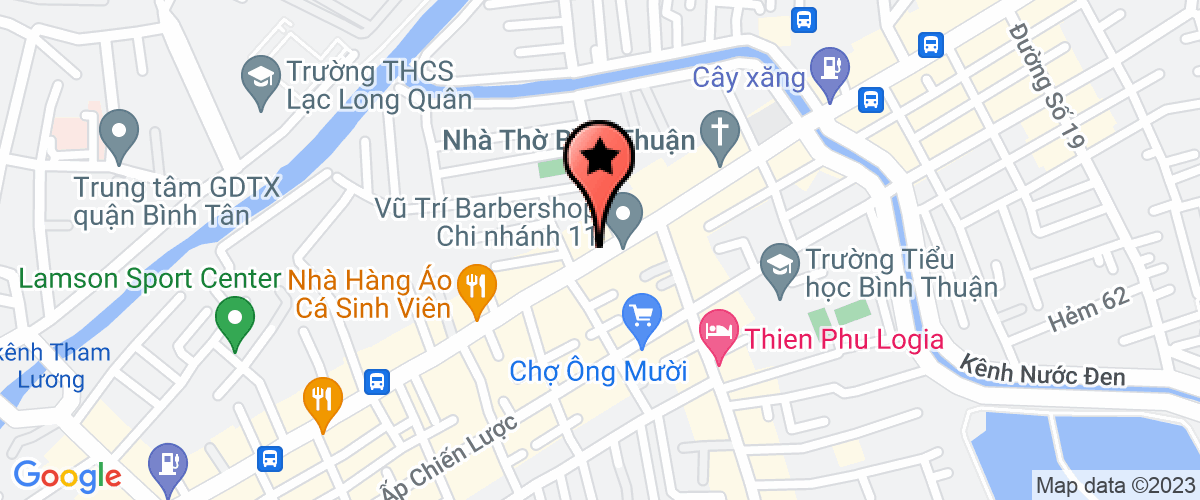Bản đồ đến địa chỉ Công Ty TNHH Giang Thanh Thanh