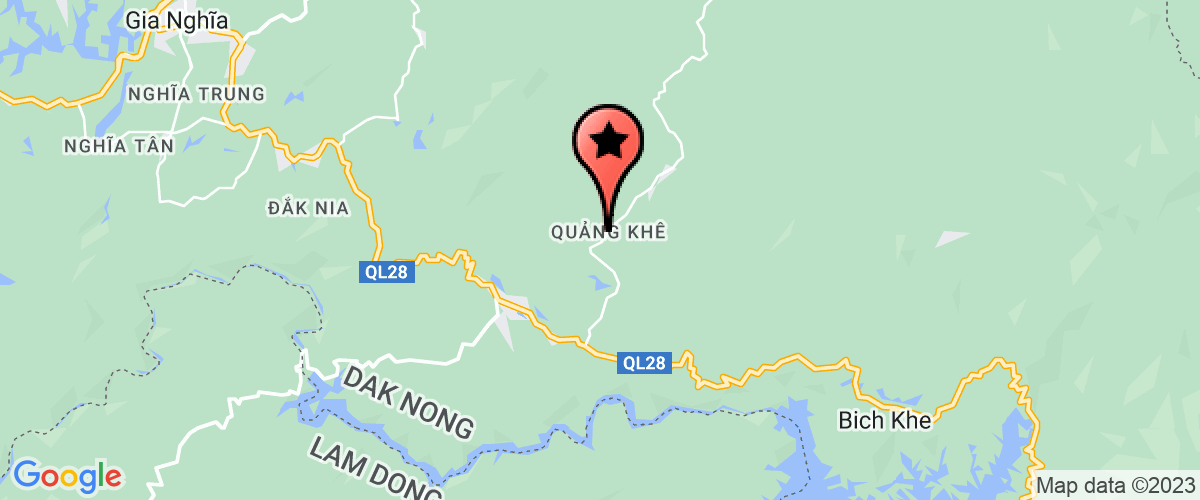 Bản đồ đến địa chỉ Trung Tâm Dân Số - Kế Hoạch Hoá Gia Đình Huyện Đắk Glong