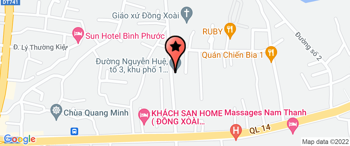 Bản đồ đến địa chỉ Công ty TNHH TM-DV Hoà Lộc Phát