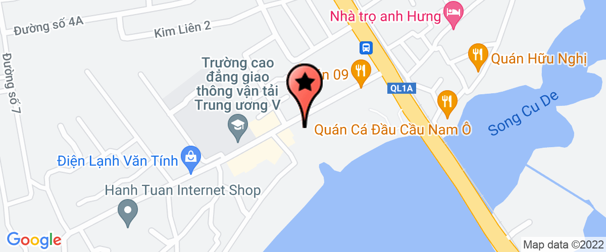 Bản đồ đến địa chỉ Công Ty TNHH TM DV Miyako