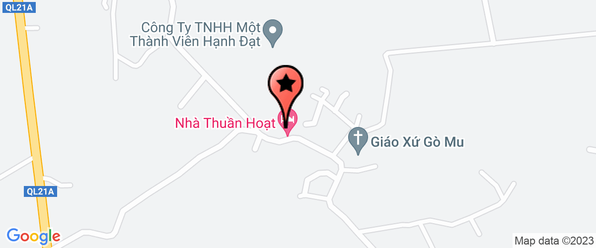 Bản đồ đến địa chỉ Công Ty Trách Nhiệm Hữu Hạn Hạnh Đạt