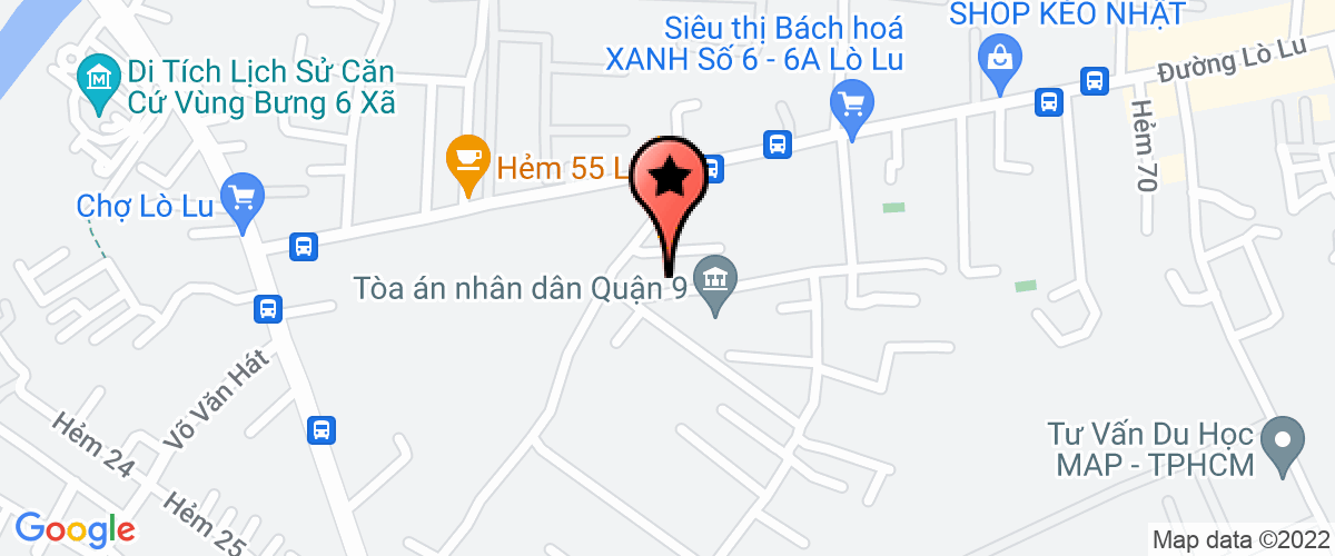 Bản đồ đến địa chỉ Công Ty TNHH Dce Ss Vina