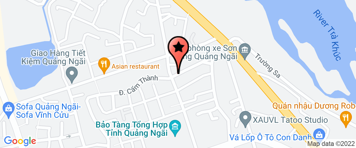 Bản đồ đến địa chỉ Công Ty TNHH Thương Mại Và Dịch Vụ Ocop Quảng Ngãi