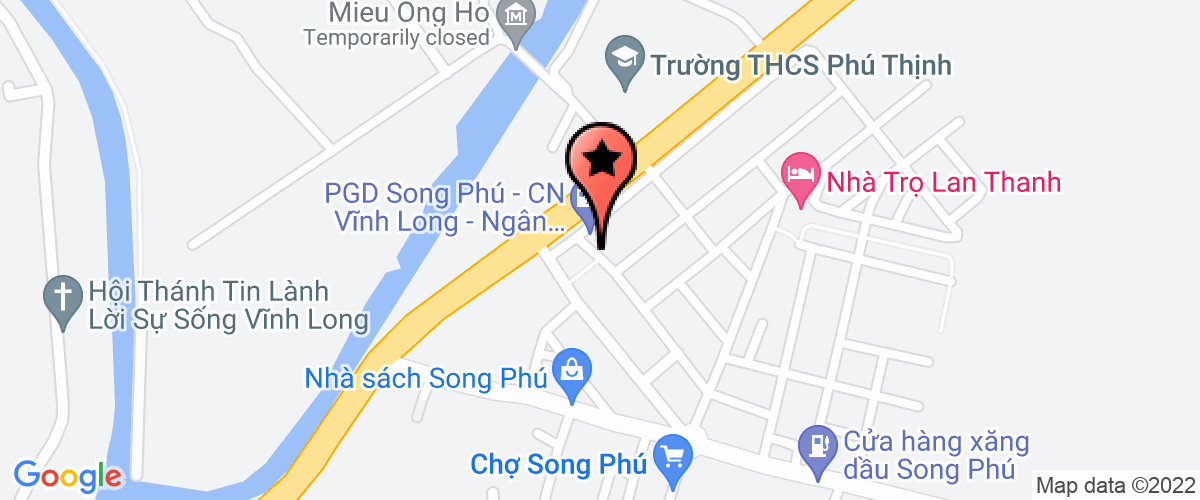 Map to Giang Hai Long Company Limited