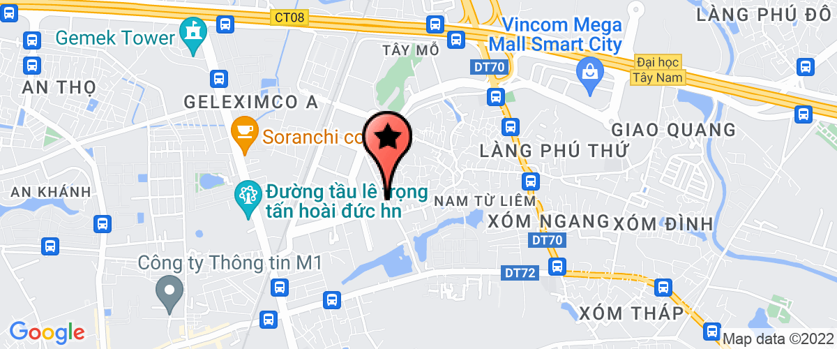 Map to Ha Da Trading and Construction Company Limited
